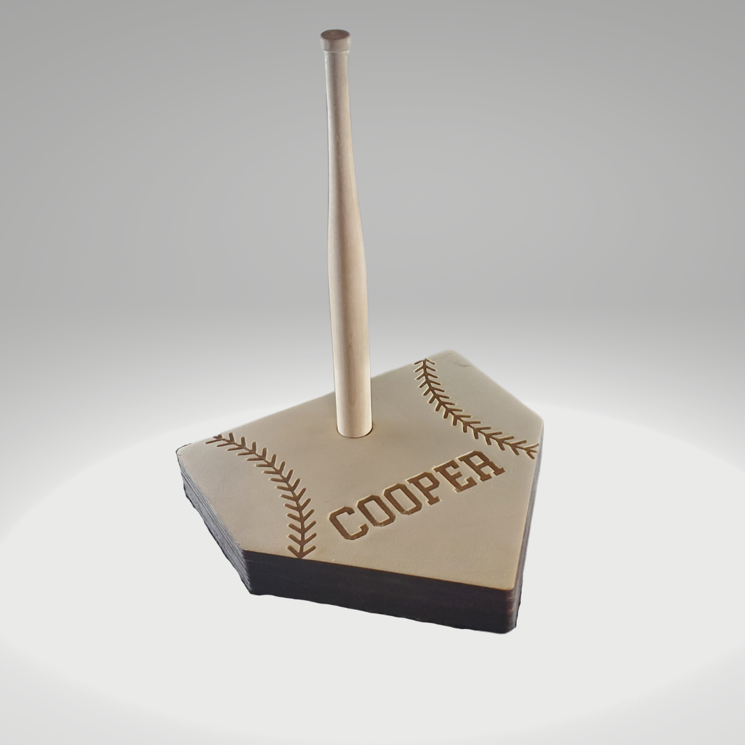 Baseball engagement sales ring holder