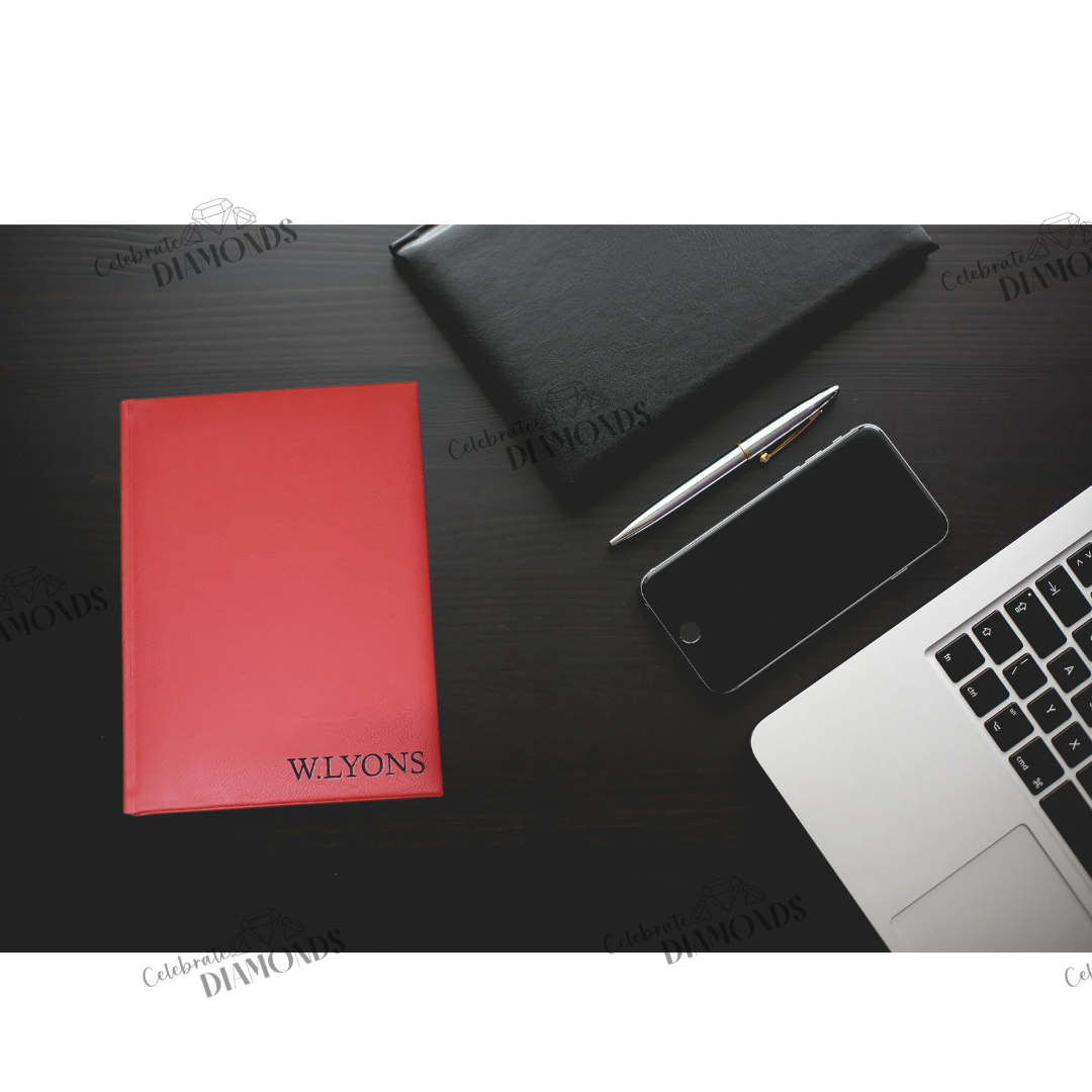 Leatherette Sketchbook (Blank Paper)